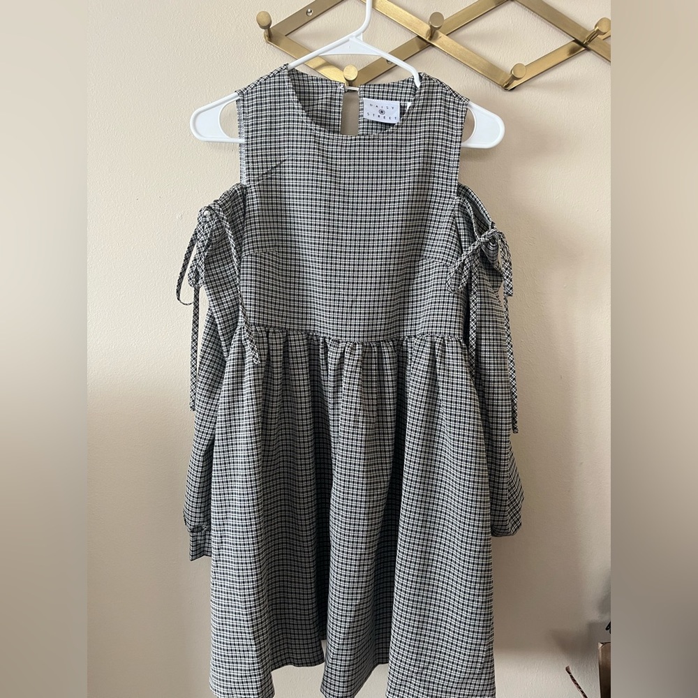 ASOS Daisy Street brand. Gingham style baby doll dress